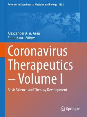 cover image of Coronavirus Therapeutics – Volume I